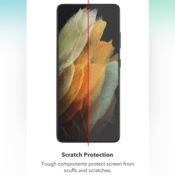 ZAGG Samsung Galaxy S21 Ultra 5G Hybrid Glass Screen Protector - Picture 5 of 8